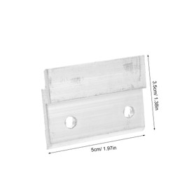 TEHAUX 4Pcs Aluminum Picture Frame Hangers Slip Hooks with Z Shaped Brackets for Wall Mounted Photo Frames Easy Install Space Saving Design for Home and Office Decor