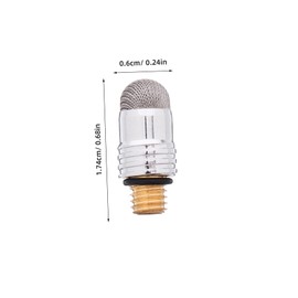 Mipcase 4pcs Replaceable Mesh Tips for Capacitive Stylus Pens Conductive Fiber Nibs Compatible All Devices Easy Installation Enhanced Accuracy for Drawing and Writing