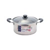 Pearl Metal HB-6515 Two-Handled Pot, 8.7 inches (22 cm), Deep