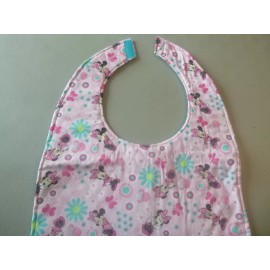 Unbranded Adult Bib/Clothing Protector double thickness with Quilted Diamond Backing
