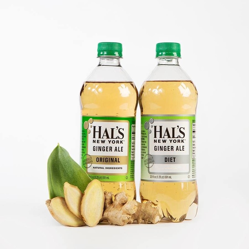 Hal's New York Diet Ginger Ale, Naturally Flavored from Real