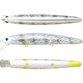 LUCKY CRAFT Flashminnow 110 (761 Aurora Baby Croaker), Surf Fishing Lure