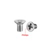 sourcing map M3x5mm Flat Head Machine Screws, Phillips Cross Screw,