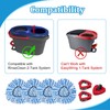 Mop Heads Replacements for O-Cedar RinseClean 2-Tank Spin Mop, Mop