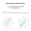 2 Pack Ceramic Heater & Thermistor Kit for Bambu Lab