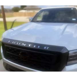 Advanced Trims CHROME NISSAN FRONTIER 2022 2023 2024 2025 RAISED FRONT GRILL LETTERS US MADE