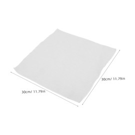 Operitacx 10pcs Plant Pressing Cloth Squares White Cotton Fabric for DIY Handicraft Flower Dyeing Plant Rubbing for Creative Projects and Artworks