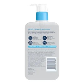 Cerave Renewing Sa Cleanser Limpiador Facial Con Ac Salicilico 473ml