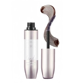 LiangNiShi Waterproof 4D Long Curl Mascara, Tightly Attached, Lightly Long, Excellent Durability, Eye Enhancement, Natural Curls, 2 Colors (01# Dark Brown)