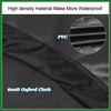 Motoforti 600D Oxford Cloth Motor Full Outboard Boat Engine Cover