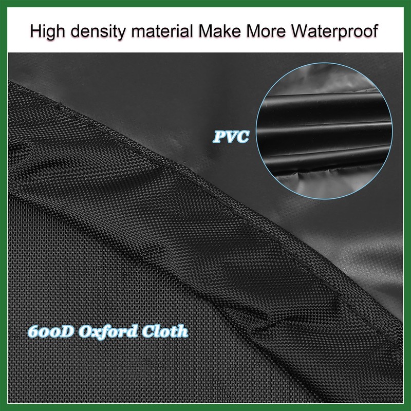 Motoforti 600D Oxford Cloth Motor Full Outboard Boat Engine Cover