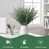 40 Pcs Decorative Artificial Eucalyptus Stems 43cm
