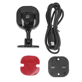 Wireless Indoor Monitor Camera Two Way Radio WiFi Security Camera Baby Pet Monitor with Night Vision for Household Office Black