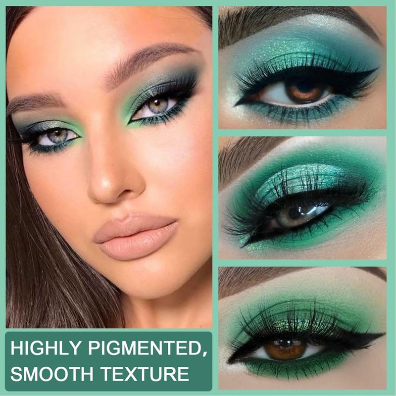 Eyeshadow Eyeshadow Palette with 9 Colors Matte and Glitter, Waterproof
