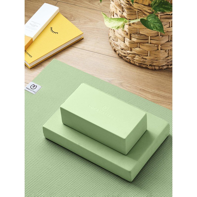 Yogamatters Yoga Brick | EVA Foam | Lightweight, High Density