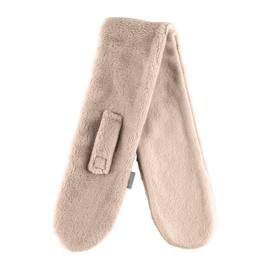 Sterntaler Unisex Children's Scarf Made of Teddy Fleece, beige