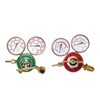 KLLsmDesign Dual Welding Gas Gauges, Oxygen (CGA-540) and Acetylene (CGA-510)