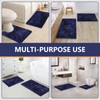 Baahrnom Luxury Bathroom Rugs 17" x 24" Extra Soft and