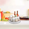 FixtureDisplays 12" Diameter Rotating Storage Tray Pantry Cabinet Lazy Susan