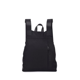 KCB Maze Anti-Theft Backpack Small 100% Vegan Compact Backpack for Women with Extra Security, black