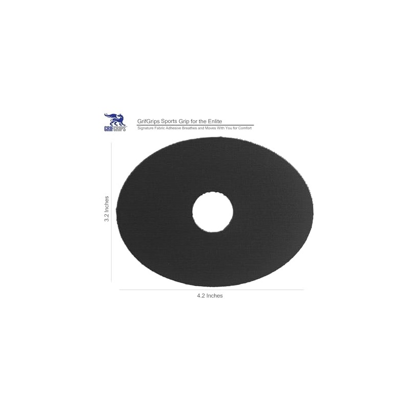 GrifGrips Oval Sports Grip Adhesive Patch for Medtronic Enlite -