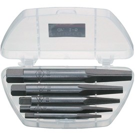 TRUSCO EXS-1815K Extractor Set, Square Shape, Set of 5, Plastic Case Included