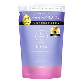 hiritu Balance Repair Shampoo Refill [Moist 350ml] Apricot & Jasmine Scent for Hair