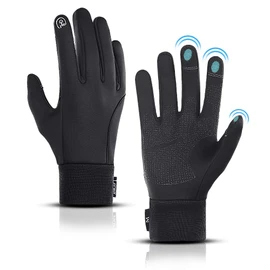 Lerway Motorcycle Gloves, Winter, Waterproof, Cold Protection, Men's, Cycle Gloves, Winter Bike Gloves, Smartphone Compatible, Bicycle Gloves, Women's, Winter, Waterproof Gloves, Bicycle Gloves, Road Bike, Gloves, Waterproof, Running Gloves, Rider Gloves