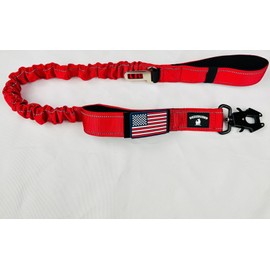 Heavy Duty Dog Leash Bungee - Dog Seat Belt for Car Reflective Training Leash for Dogs That Pull Double Handle Leash Dog Car Harness Dog Leashes for Medium Dogs Retractable Dog Leash for Large Dogs