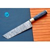 M DAMASCUS Custom HandMade Forged Damascus Steel Blade Chef Knife