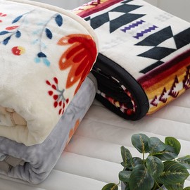 Regular Blanket X2 Double Acrylic Thick Mink Microfiber Blanket 11 Types (150x200)