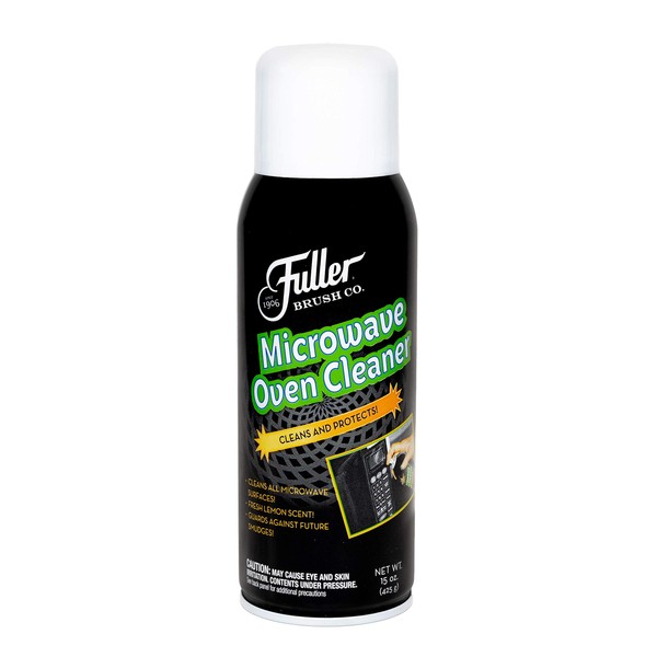 Fuller Brush Microwave Oven Cleaner -No Fume Commercial Micro Foam Cleaning Spray & Deodorizer For Convection Ovens & Turbo - Clean, Odor & Grease Free Kitchen Appliances