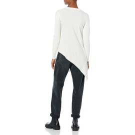 Derek Lam Collective Rent The Runway Pre-Loved Ivory Asymmetrical Sweater, White, X-Small