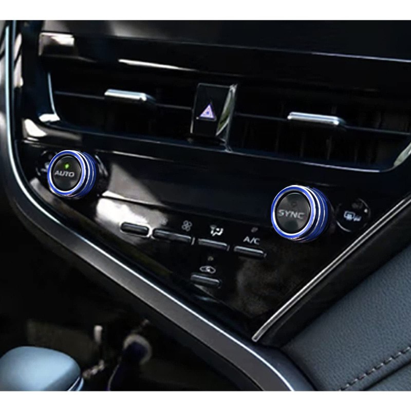 x xotic tech 2pcs Centre Console AC Climate Control Knob