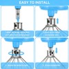 Heavy Duty 6 Wire Whisk Attachment for Kitchen Aid 4.5