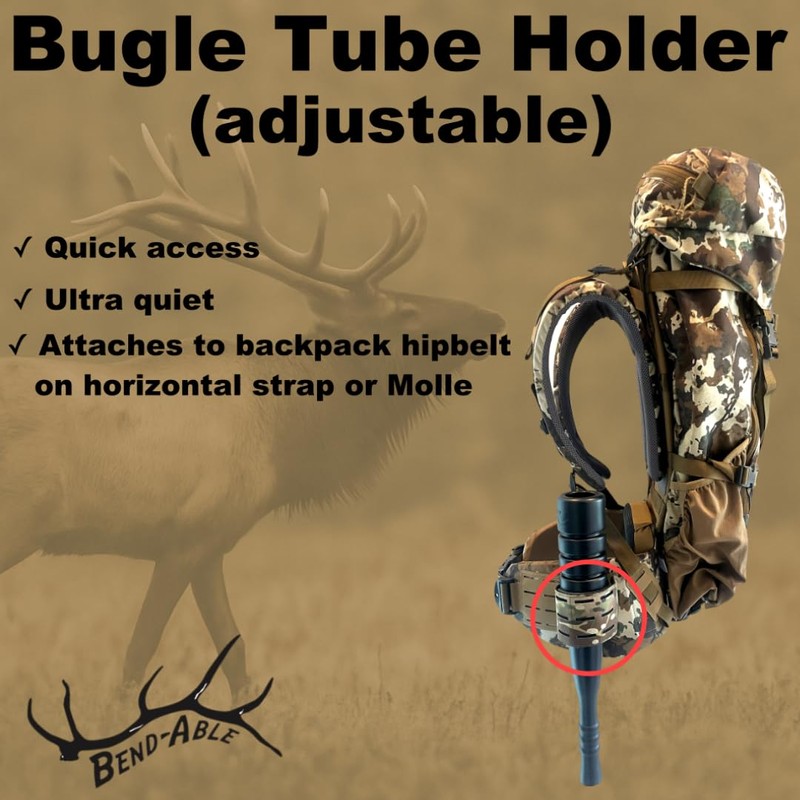Bend-Able Adjustable Bugle Tube Holder