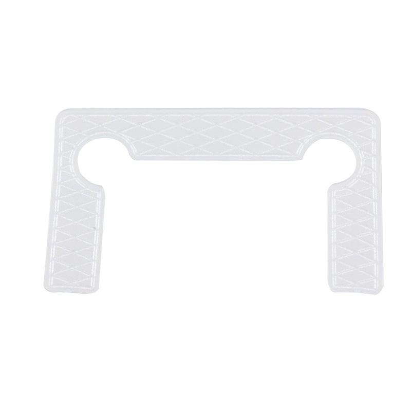 ZHYOHEN 10PCS White Mesh Bathroom Clip Rubber Gasket Replacement Kit