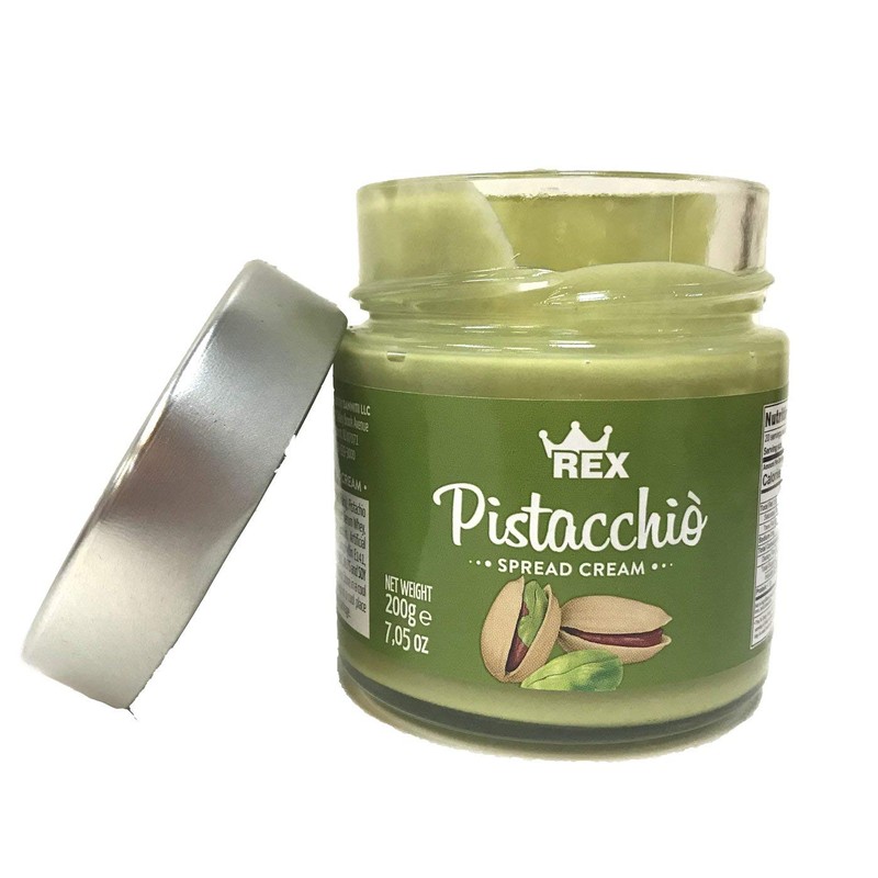 Sanniti Rex Italian Cream of Pistachio Nut Spread, 7.05 Ounce