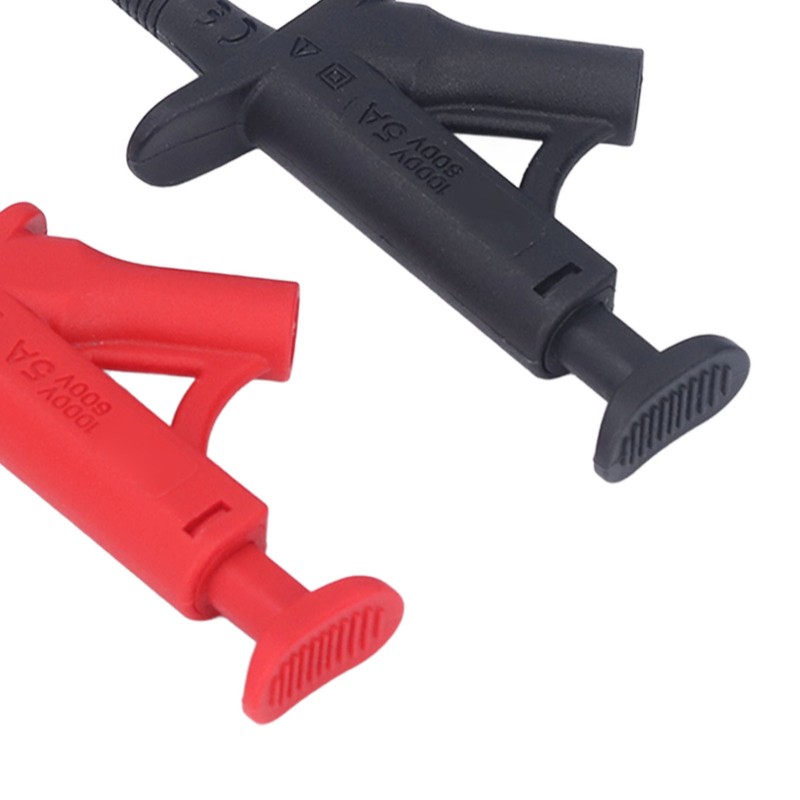 Flexible Test Hook Multimeter Electrical Testing Grabber Hook with 4MM