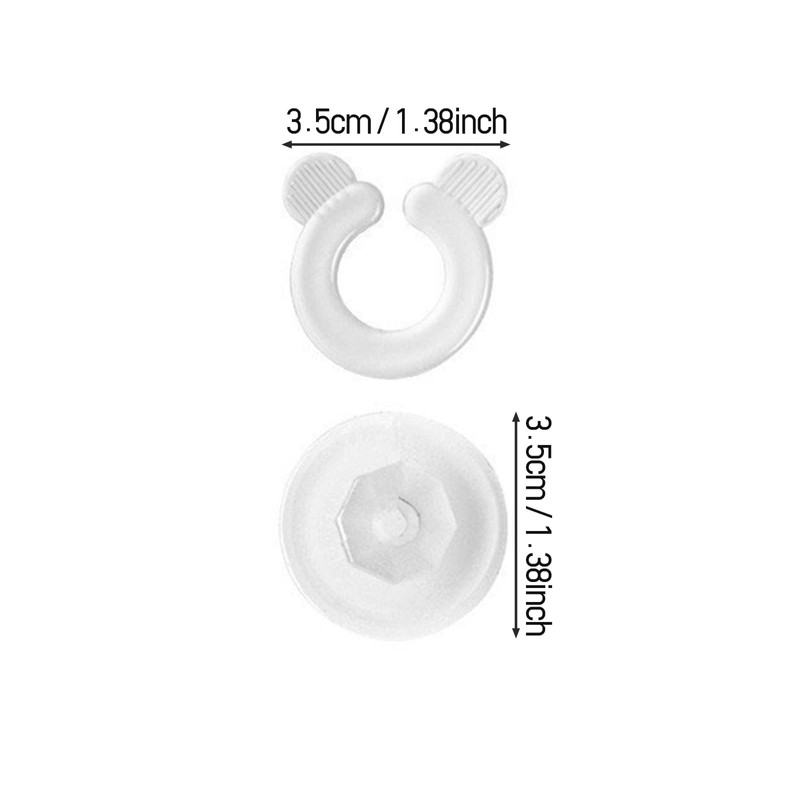 Curtain Clip for Adjusting Length - No Sew Shorten Solution,