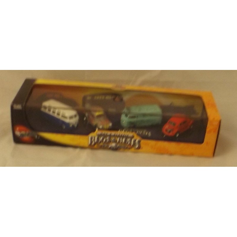 Hot Wheels Hot & Classic Bugs & Buses 4 car