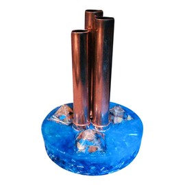Orgone Pyramid Tower for Whole House Protection - Orgone Energy Generating Device - 4" tall