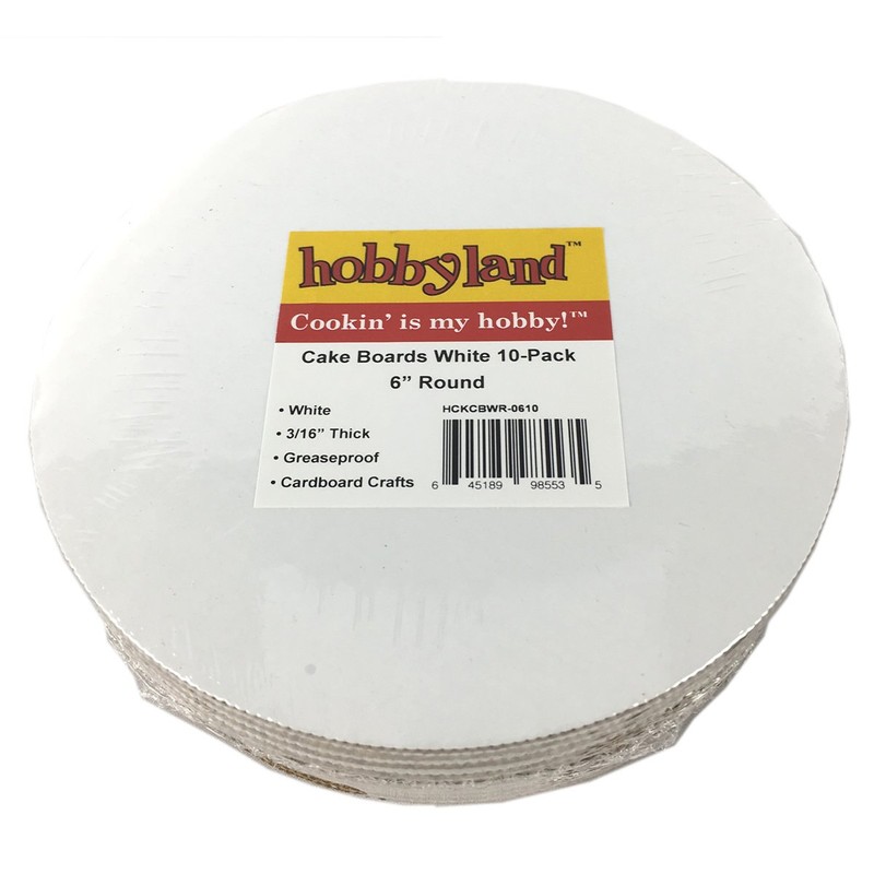 hobbyland Pastel juntas blanco Ronda, Blanco, 10