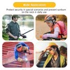 Fullsheild 2 Pcs FR Hard Hat Liner Sun Shade Flame