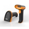 AGPTEK Kabelloser Handheld-Barcode-Scanner 2D-QR-Barcodescanner mit kabelloser Ladestation und leistungsstarkem Farbfülllicht-System