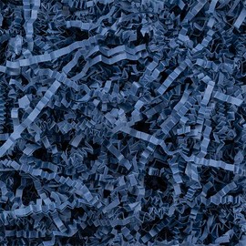 Gift Packaging Shredded Paper Protection & Decoration Material 200g Blue