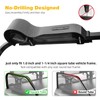 Roykaw Golf Cart Armrest with Cup Holder,No Drilling Rear Seat