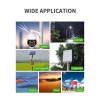 Solar Panel for Security Camera 12V 2.5A Output Rechargeable Lithium