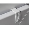 dekondo 10 x Window Hooks/Decorative Hooks/Window Clip/Clamp Support for Window