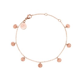 Purelei® Malihini Coin Bracelet, Stainless Steel